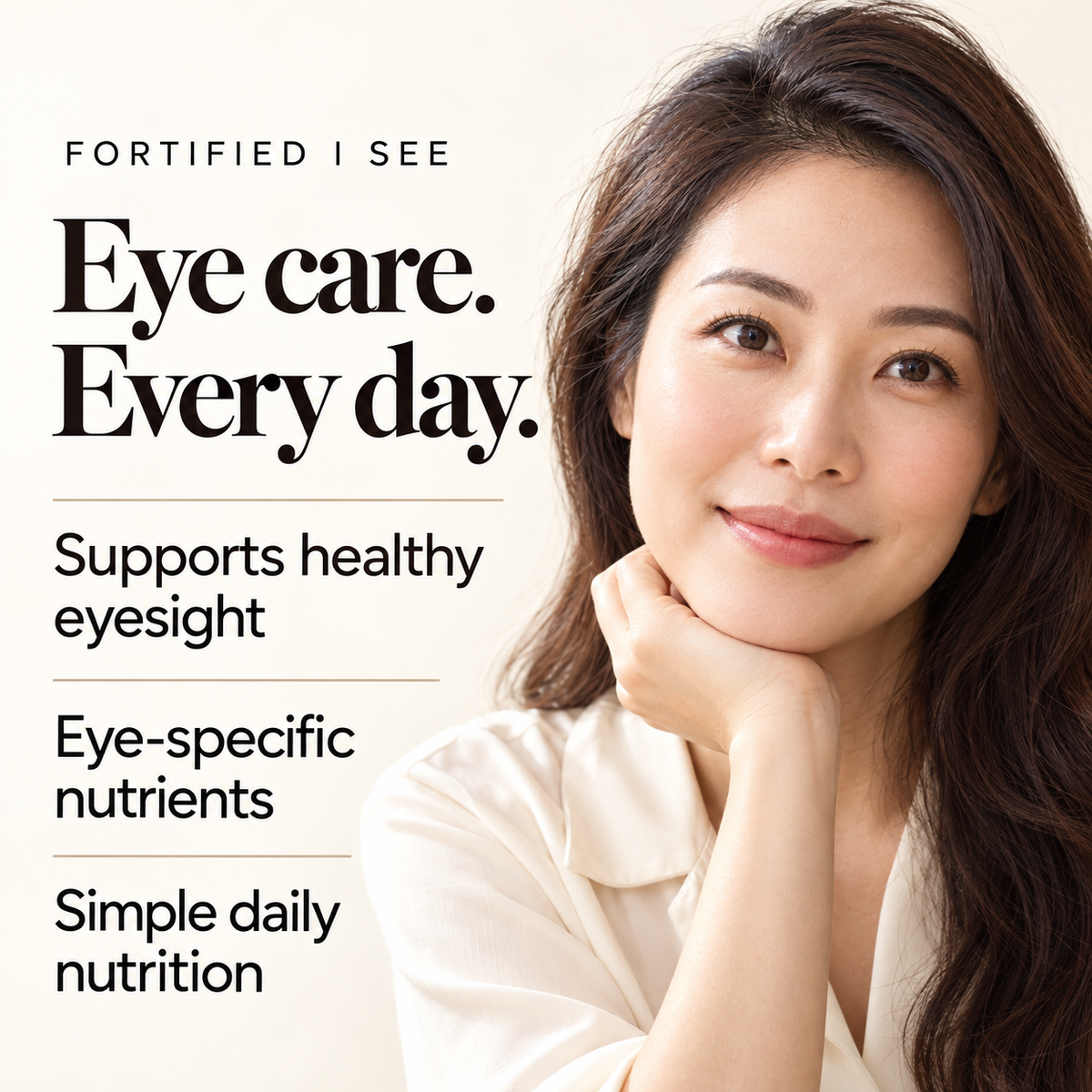 Daily eye support with I See Fortified