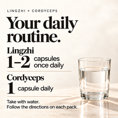 Daily Resilience Duo - Lingzhi + Cordyceps