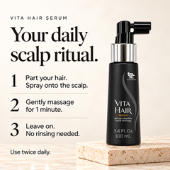 How to use Vita Hair Serum