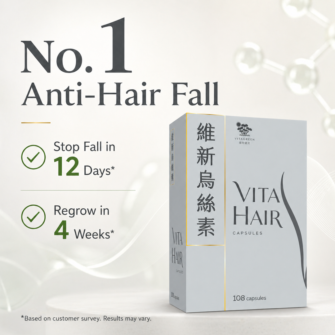Vita Hair Capsules with NXG Tech - 108s - Vita Green SG