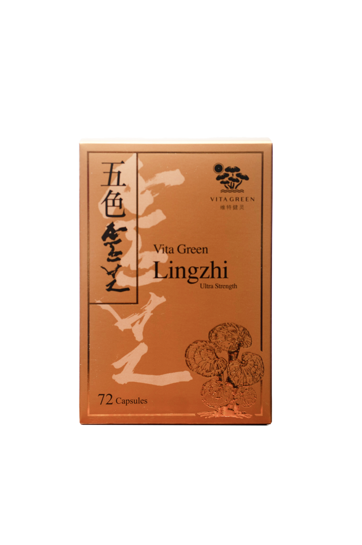 Vg Capsule Vg Lingzhi Capsules Ultra Strength 72S — Vita Green Singapore