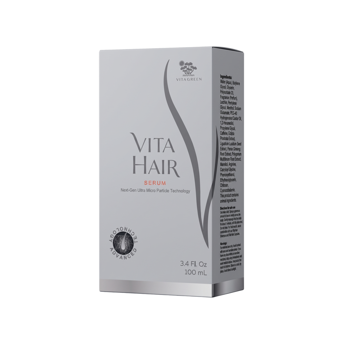 Vita Hair Serum with Next-Gen Ultra Micro Particle Technology - Vita Green SG