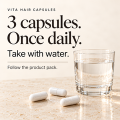 How to take Vita Hair Capsules