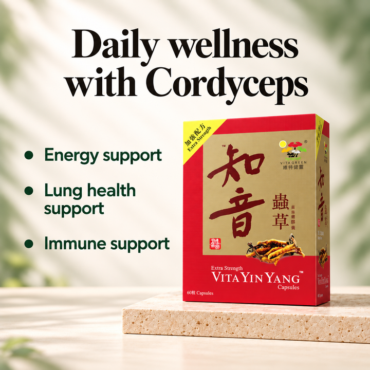 Yin Yang Cordyceps 60's