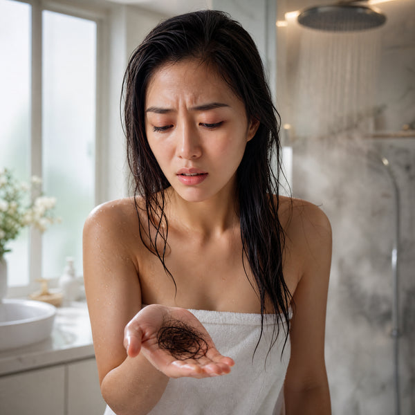 Hair fall in shower